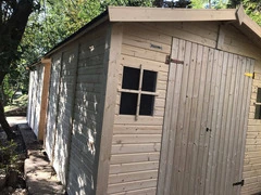 Casetta da Giardino in Legno d' Abete Nordico(16mm) - cm 273X280 - Pavimento Incluso - ITALFROM38 - 4