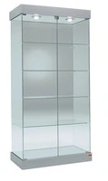 Vetrina Alta con Luci L73xP46xH188 cm Cristalli Temperati OF131CC