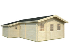 Chalet - Casa in Legno d' Abete Nordico(70mm) - cm 660X780 cm  - ITALFROM102 - 4