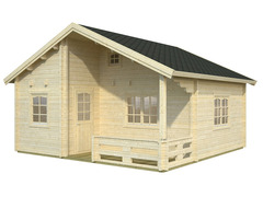 Chalet - Casa in Legno d' Abete Nordico(70mm) - cm 590x570 cm - ITALFROM103 - 4