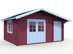 Casetta da Giardino in Legno d' Abete Nordico(34mm) - cm550x330cm - ITALFROM19 - 5