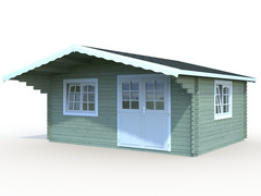 Casetta da Giardino in Legno d' Abete Nordico(44mm) - cm 510X390cm - ITALFROM42 - 5