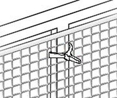 FASCETTE STRINGENTI NYLON PLASTICA BIANCA 2,5x98 mm - 100 Pz - 3