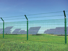 Palo Curvo Tondo in Ferro Zincato e Plastificato -Diam: 48mm - H 260 cm + Curvatura - 2