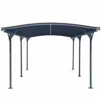 Carport/Tettoia per Automobili in Alluminio CP7 - cm 505X300cm - ITALFROMGIARD201 - 3