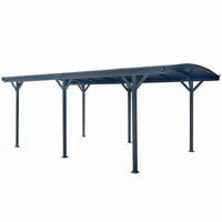 Carport/Tettoia per Automobili in Alluminio CP7 - cm 505X300cm - ITALFROMGIARD201 - 4