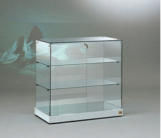 BANCO VETRINA - 93x46x90 cm - CRISTALLI TEMPERATI MADE IN ITALY