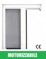 Zanzariera Avvolgente Apertura Laterale Senza Bottone su Misura ITALFROM®