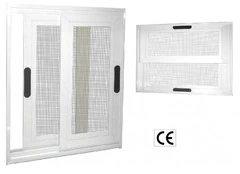 Zanzariera a Schermo Fisso Scorrevole Verticale o Orizzontale su Misura  ITALFROM®