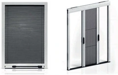 Zanzariera Plissettata Verticale o Laterale Colori Standard su Misura  ITALFROM® Mini Plissè - 2