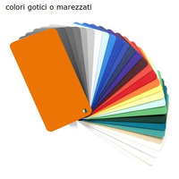 Persiana Porta-Finestra in Alluminio Arrotondata o Squadrata - 1 Anta Orientabile H2200xL900 mm - Pr - 4