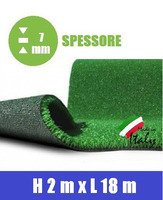 Prato Sintetico Artificiale ITALFROM® Evento Matrimonio - Misure: H2,00 X18 m - Spessore:7 mm