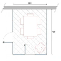 Box Modulare 3 Lati in Alluminio e Vetro Opale - 4x3 m - ITALFROM® - 5