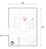Box Modulare 4 Lati in Alluminio e Vetro Opale - 4x3 m - ITALFROM® - 5