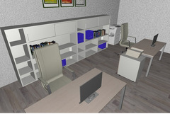 Composizione Mobili da Ufficio - Ufficio2 - Serie IXO Italfrom