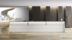 Composizione Mobili da Reception - Reception5 - Serie CARINA Italfrom - 4
