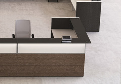 Composizione Mobili da Reception - Reception8 - Serie CARINA Italfrom - 5