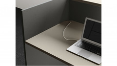 Composizione Mobili da Reception - Reception10 - Serie PUNTO Italfrom - 5