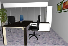 Composizione Mobili da Ufficio - Ufficio15 - Serie CAESAR Italfrom