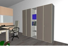 Composizione Mobili da Ufficio - Ufficio16 - Serie CAESAR Italfrom - 2