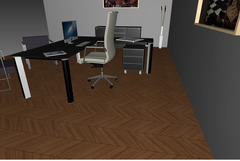 Composizione Mobili da Ufficio - Ufficio17 - Serie CAESAR GH Italfrom - 2