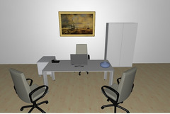 Composizione Mobili da Ufficio - Ufficio18 - Serie CAESAR GH Italfrom