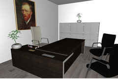 Composizione Mobili da Ufficio - Ufficio20 - Serie SOE Italfrom - 2