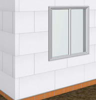 Pannello in EPS 'Polistirene Espanso Sinterizzato' per Isolamento Termico/Acustico -100x50x4 cm - 2