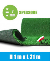 Prato Sintetico Artificiale ITALFROM® Evento Matrimonio - Misure: H1,00 X21 m - Spessore:7 mm