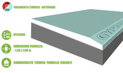 Pannello Accoppiato in Cartongesso Antiumido Aqua e EPS additivato con Grafite per Isolamento Termic