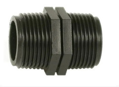 Raccordo Nylon Nipplo Bassa Pressione 1' X 1' Confezione 5 pz