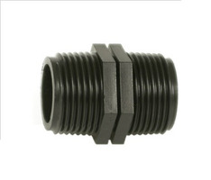 Raccordo Nylon Nipplo Bassa Pressione 1/2' X 1/2' Confezione 5 pz