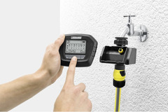 Programmatore Centralina per Irrigazione KARCHER WT5 Dotato di Attacchi da 3/4' e 1' - 3