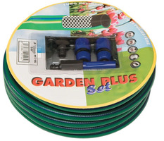 Tubo da Giardino Set Attrezzato 'GARDEN PLUS' Metri 15