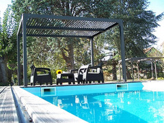 Pergola da Giardino Bioclimatica in Alluminio - cm 360 X300cm - ITALFROMGIARD105 - 2