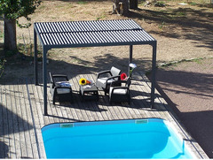 Pergola da Giardino Bioclimatica in Alluminio - cm 360 X300cm - ITALFROMGIARD105 - 3