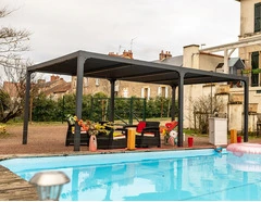 Pergola da Giardino Bioclimatica in Alluminio - cm 360 X598cm - ITALFROMGIARD106 - 2