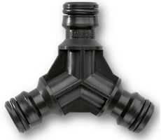 Raccordo Triplice Universale KARCHER Compatibile con Tutti i Tubi per Irrigazione