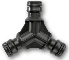 Raccordo Triplice Universale KARCHER Compatibile con Tutti i Tubi per Irrigazione