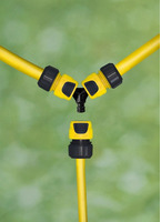 Raccordo Triplice Universale KARCHER Compatibile con Tutti i Tubi per Irrigazione - 2