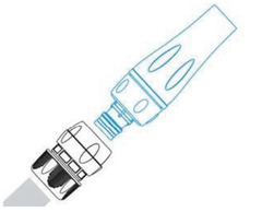 Lancia a Spruzzo con Getto Regolabile Grandezza 1' - 2