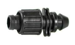 Raccordo Portagomma per Ala Gocciolante Piatta mm. 9,5 con Gommino Confezione 10 pz