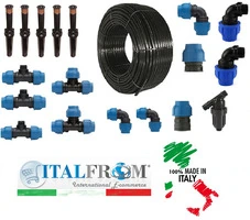 Kit Irrigazione Italfrom per Microirrigazione Interrata fino a 50 Mq