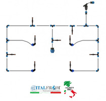 Kit Irrigazione Italfrom per Microirrigazione Interrata fino a 100 Mq - 2