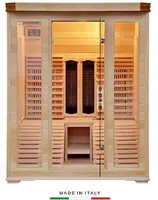 Sauna Infrarossi per 2 Persone cm 150 x 150 x 190 - PR-C3G