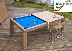 Tavolo Da Biliardo Misura 254 cm x 142 cm Modello Armistà Da Esterno