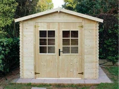 Casetta da Giardino in Legno d' Abete Nordico(19mm) - cm 246x300cm - Senza Pavimento - ITALFROM304