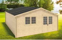 Casetta da Giardino in Legno d' Abete Nordico(40mm) - cm 600x600 cm -  Senza Pavimento- ITALFROM315