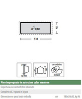 Armadio Olly in Legno - 130 x 48 cm  - ITALFROM 400 - 2