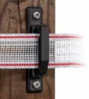 Isolatore per Fettuccia fino a 40 mm. ITALFROM Confezione 25 Pezzi per Recinzioni Elettriche - 2